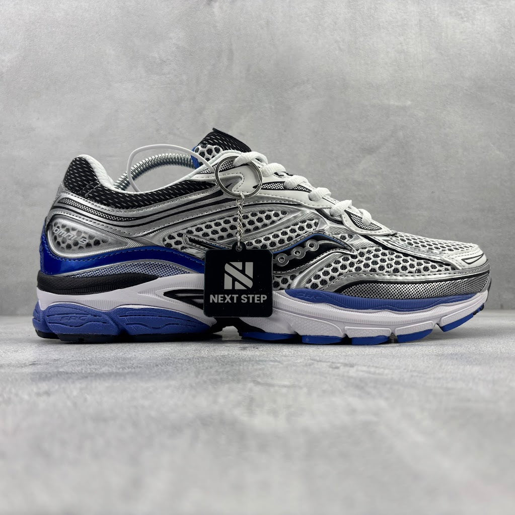 Saucony ProGrid Omni 9 OG Blanc Argenté Bleu Quality 1.1