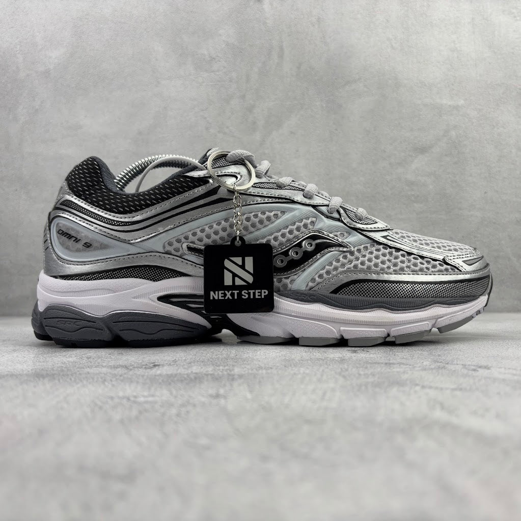 Saucony Omni 9 gris argenté Quality 1.1