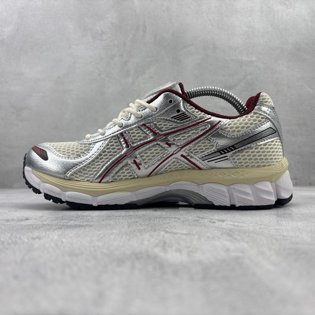 ASICS GEL-Kayano 12.1 Silber Bordeaux