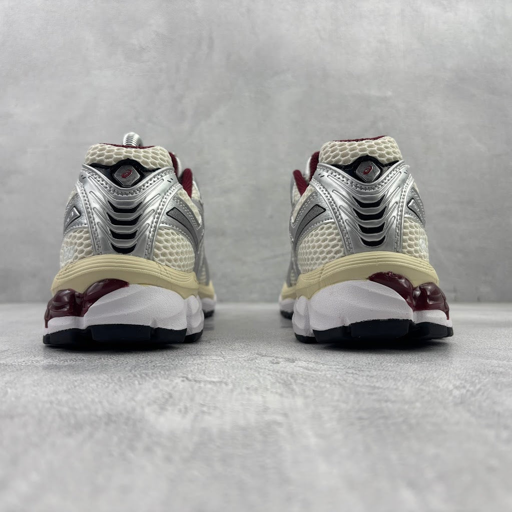 ASICS GEL-Kayano 12.1 Silber Bordeaux